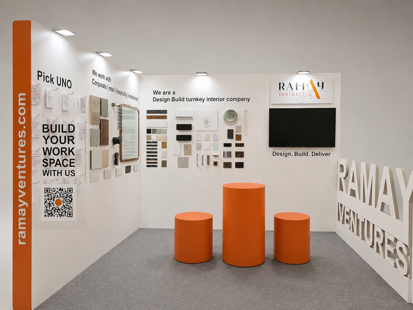 Ramay Ventures stall at Chettinad Business Expo 3.0